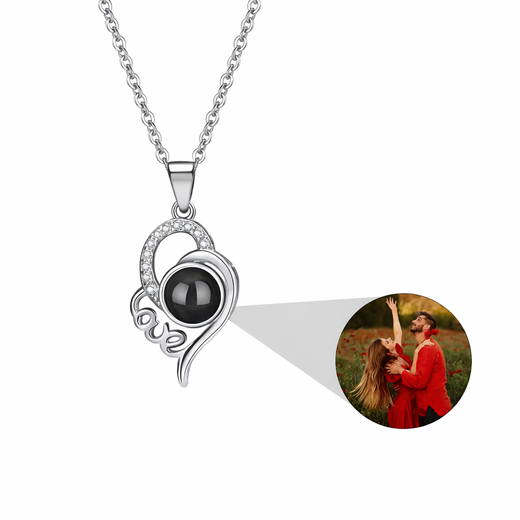 Love Photo Necklace