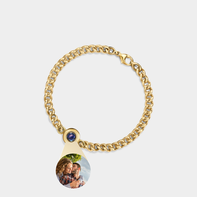 Bar Photo Bracelet