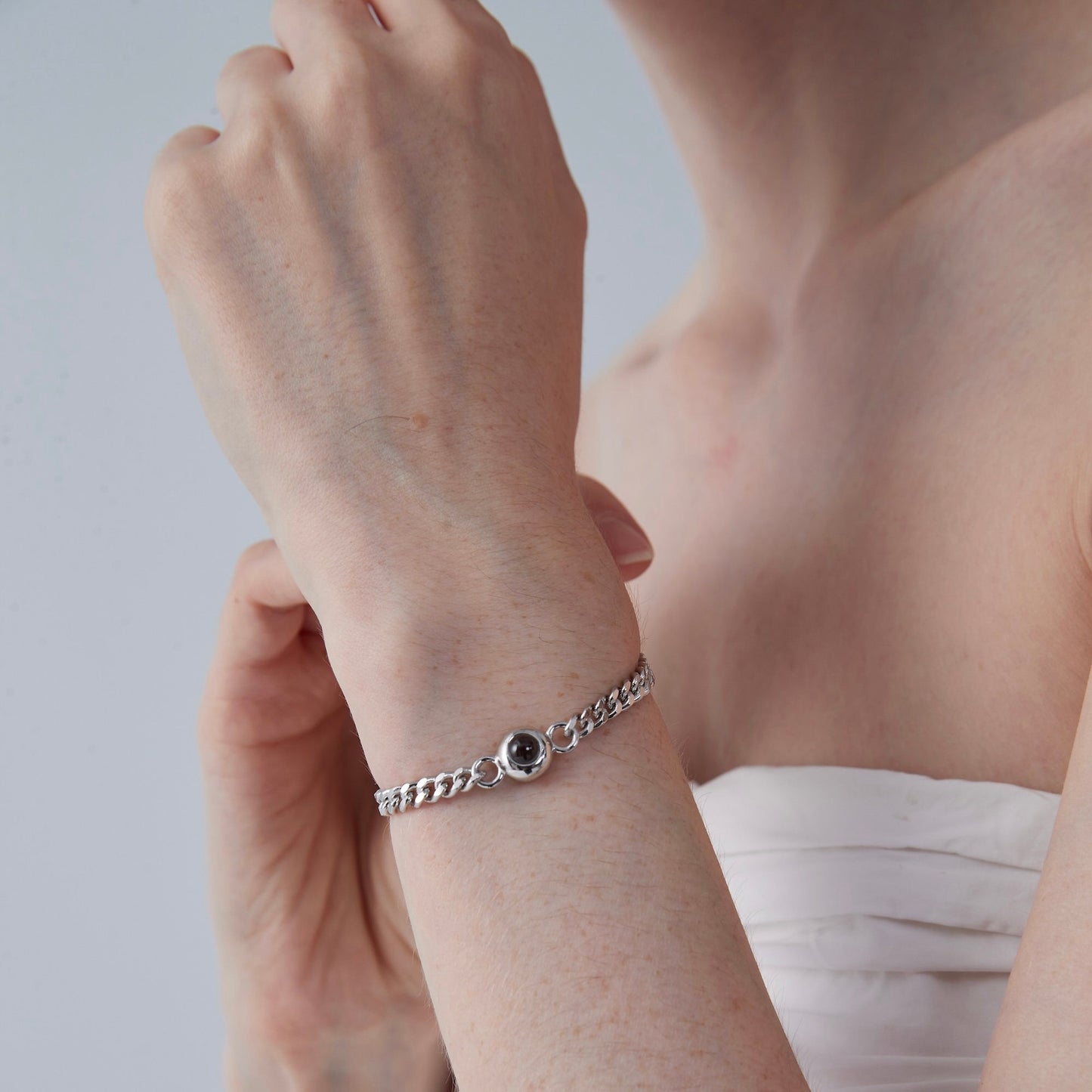 Bar Photo Bracelet