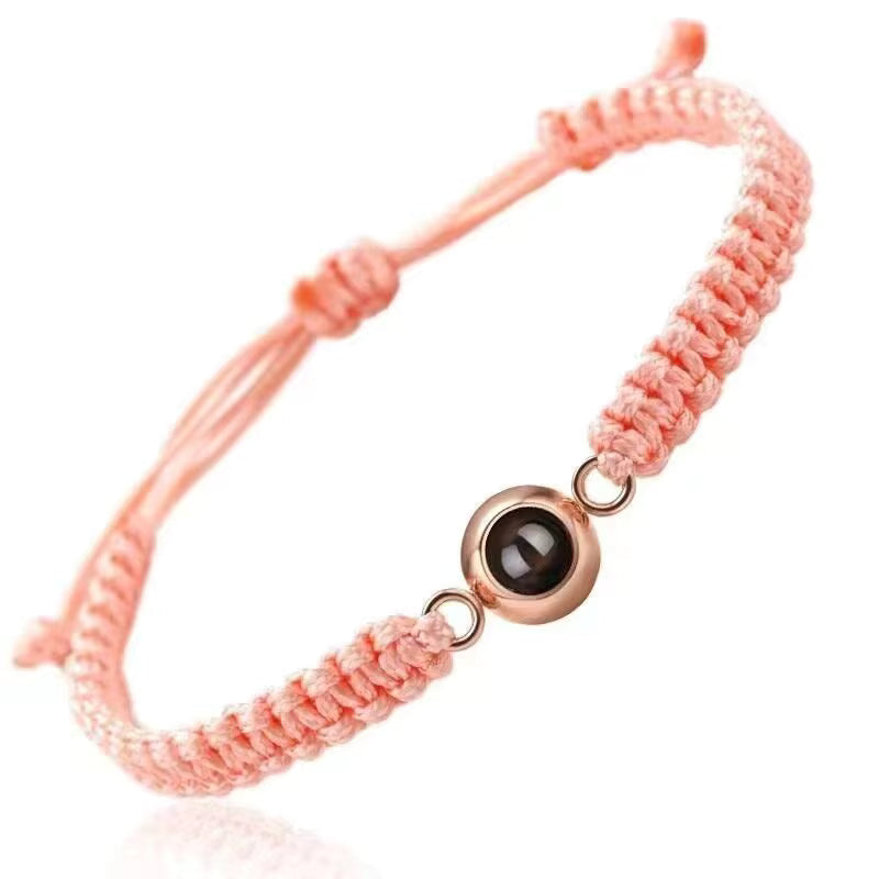 Rope Photo Bracelet