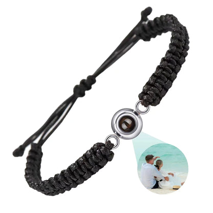 Rope Photo Bracelet
