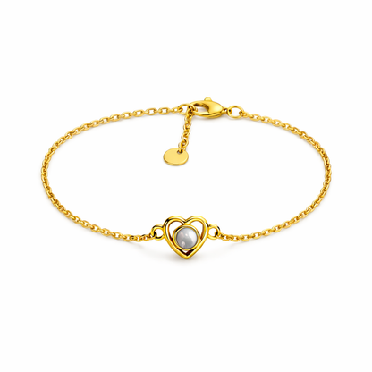 Heart Photo Bracelet