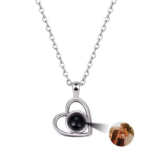 Heart Photo Necklace