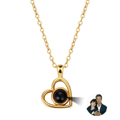Heart Photo Necklace