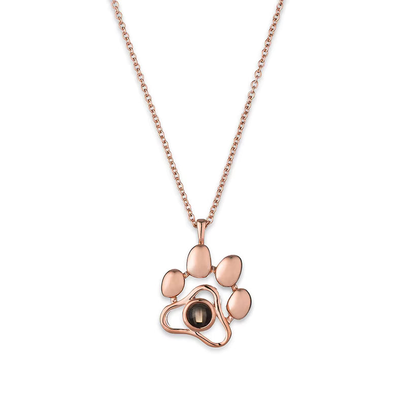 Paw Photo Necklace