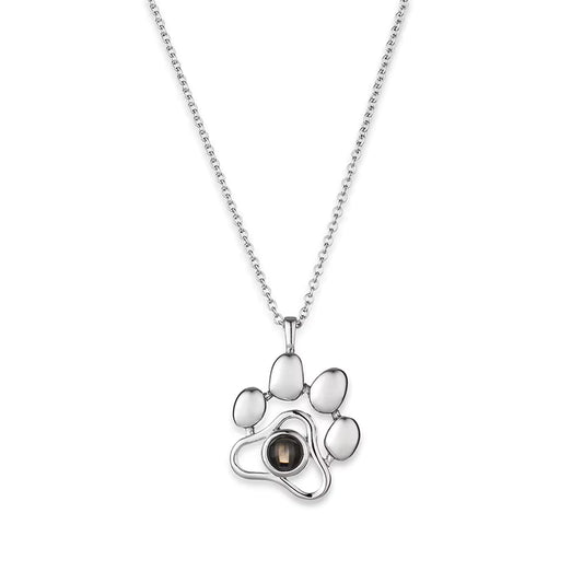 Paw Photo Necklace