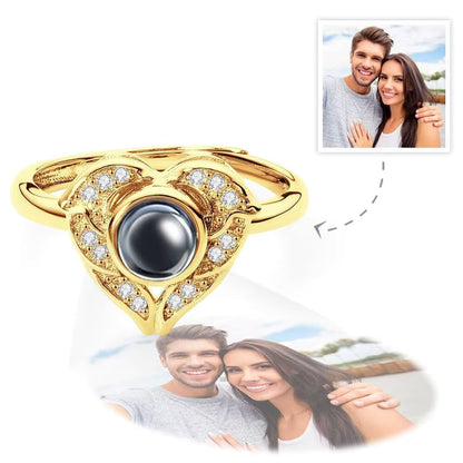 Heart Photo Ring