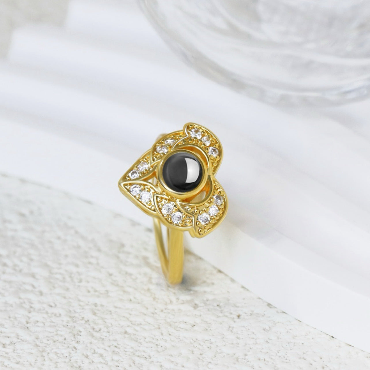 Heart Photo Ring