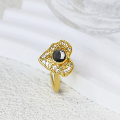 Heart Photo Ring