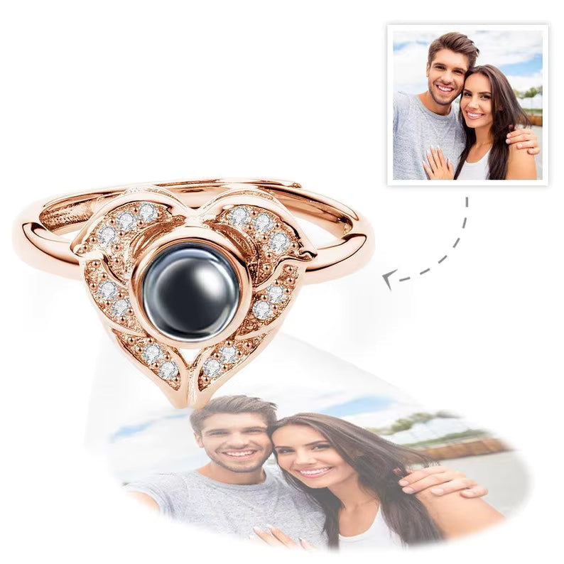 Heart Photo Ring