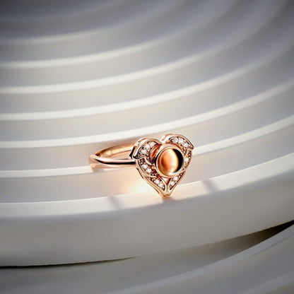 Heart Photo Ring